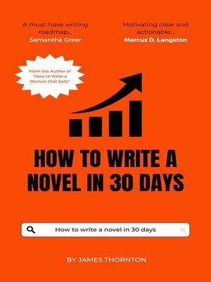 cover image of How to Write a Novel in 30 Days